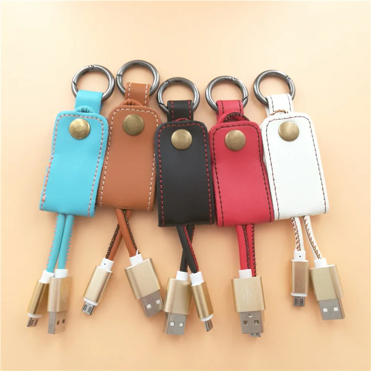 

CHOETECH Micro USB Cable 5V 2.4A 0.25m A Male to Micro B USB Type C Mobile Phone Cable For iPhone Key Style Cable