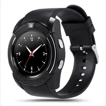 2016 V8 Smart Uhr mit Sim Tf-einbauschlitz Bluetooth-konnektivität für Apple IPhone Android Telefon Smartwatch Uhr PK DZ09