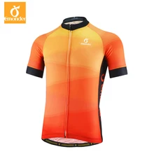 EMONDER Hombres Ciclismo Jersey Respirable Cómodo Anti-shlip Manga Manguito Pro Racing MTB Camino de La Bicicleta Ropa Ropa Ciclismo