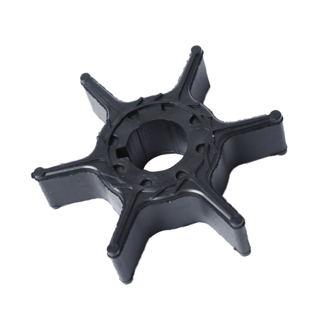 1 Pcs Water Pump Impeller For Hidea 2 Stroke 9.9/15HP 4 Stroke 8/9.9/15HP Outboard Motor Rubber Diameter 2.1*2.1*0.6 6 Blades