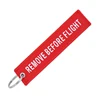 Remove Before Flight Keychain Aviation Gifts for Pilot Aviation Key chain lugguage Tags Stitch OEM Keyring Jewelry Sleutelhanger ► Photo 2/6