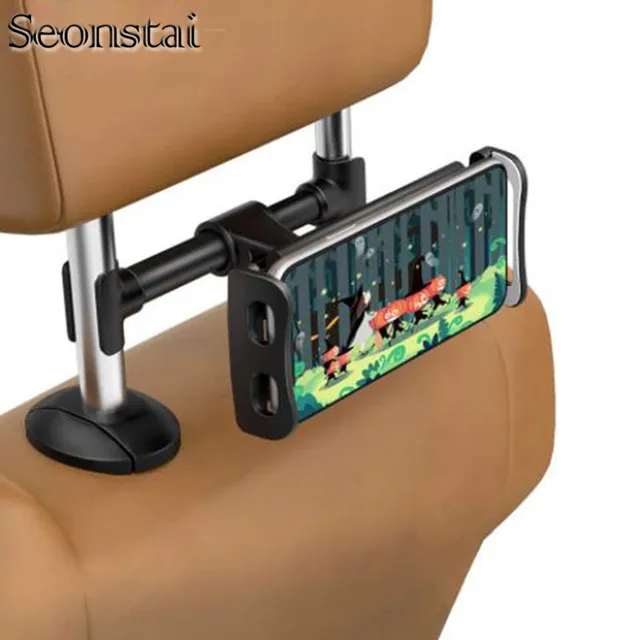 Premium Back Seat Car Phone Holder 4 11.5inch Extendable Car Phone Holder Tablet Mobile