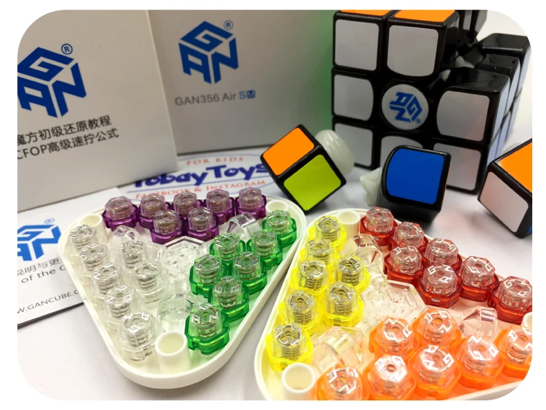 Favo de Mel Superfície de Contato Cubos de Quebra-cabeça Cubo de Velocidade de Gan356air sm com Ímãs Posição Super Velocidade Magneto Sistema Mágico Grsv2 3x3 27 China cube cube Suppliers