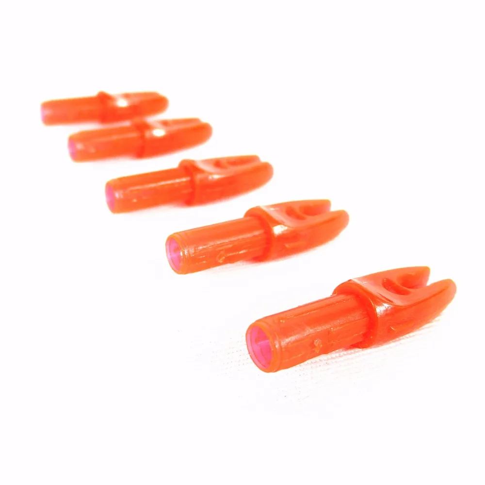 Archery Arrows Nocks Orange 1