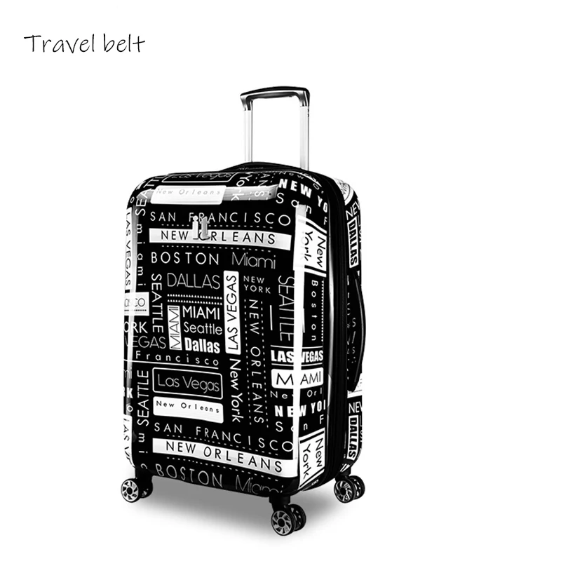 

International fashion, high quality and large volume20/24/28 inch size Rolling Luggage Spinner brand Travel Suitcase