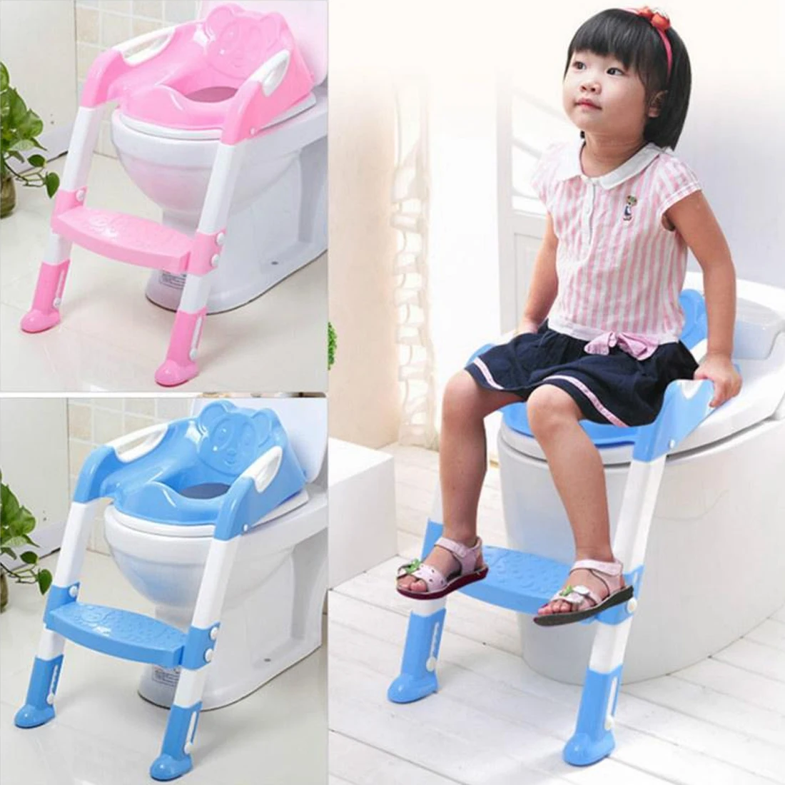 

Multifunctional Potty Baby Travel Potty Training Seat Portable Toilet Ring Kid Urinal Comfortable Assistant Toilet