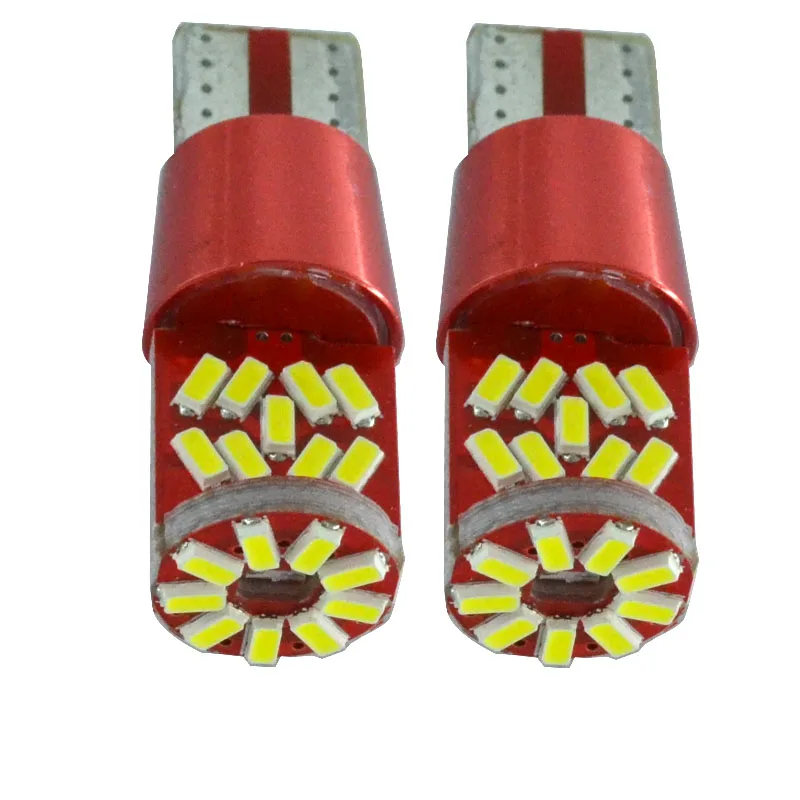100 шт. автомобильные фонари Canbus 27 smd 3014 led 0.18A 194 168 W5W 12 В|Сигнальная лампа| |