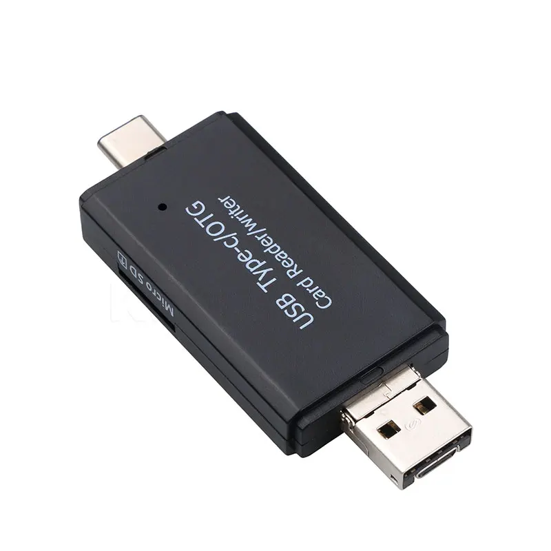 Kebidumei Универсальный 3 в 1 OTG TF/SD карта флэш накопитель высокоскоростной USB Для