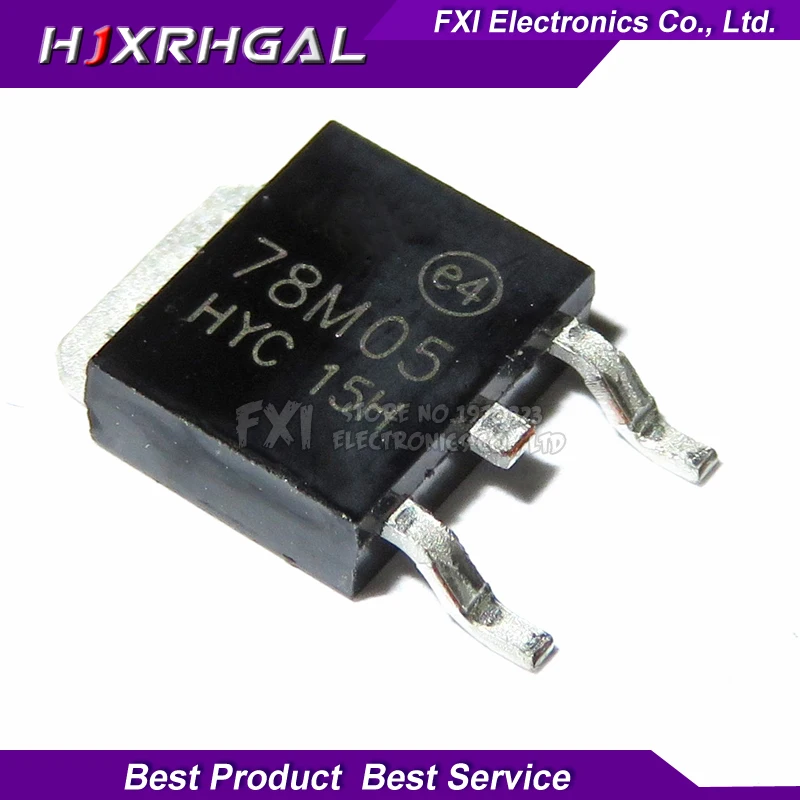 10 шт. L78M05CDT L78M05 TO 252 TO252 78M05 регуляторы положительного напряжения новый