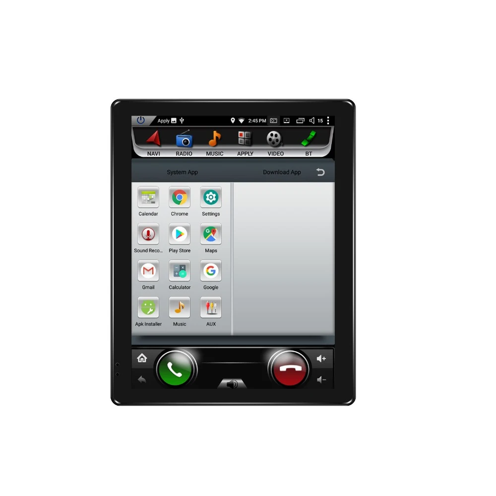 Discount 9.7" Single Din Universal Car Radio Audio Stereo Wifi/GPS Navi Rear View Camera Carplay Mirror-link Bluetooth Head Unit. 2