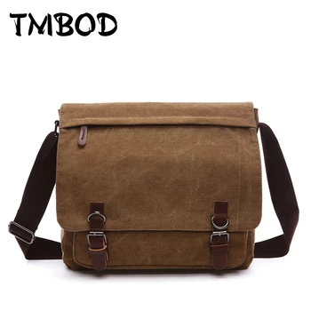

New 2019 New Classic Men Messenger Bags Military Canvas Handbags Travel Bag Shoulder Crossbody Bags for Male Bolsas an674