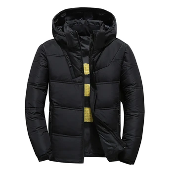 

High Quality White Duck Down Jacket Men Coat Winter Snow Parkas Male Warm Brand Men Clothing Winter Down Jacket Outerwear Hooded