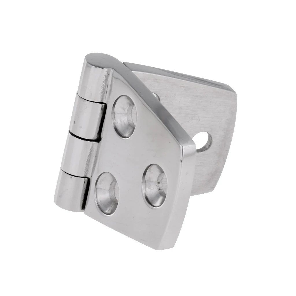 4 Pack Marine Boat Yacht Mirror Polished Door Hinge 3x1.5 inch - 316 Stainless Steel