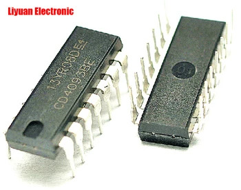 

20pcs / lot CD4093BE / HEF4093 / HCF4093 Schmitt trigger DIP-14 IC