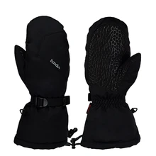 Новые варежки, лыжные перчатки, сноуборд, мужские, женские, зимние, спортивные, синтетический утеплитель, теплые, водонепроницаемые, ветрозащитные, для катания на лыжах, рыбалки