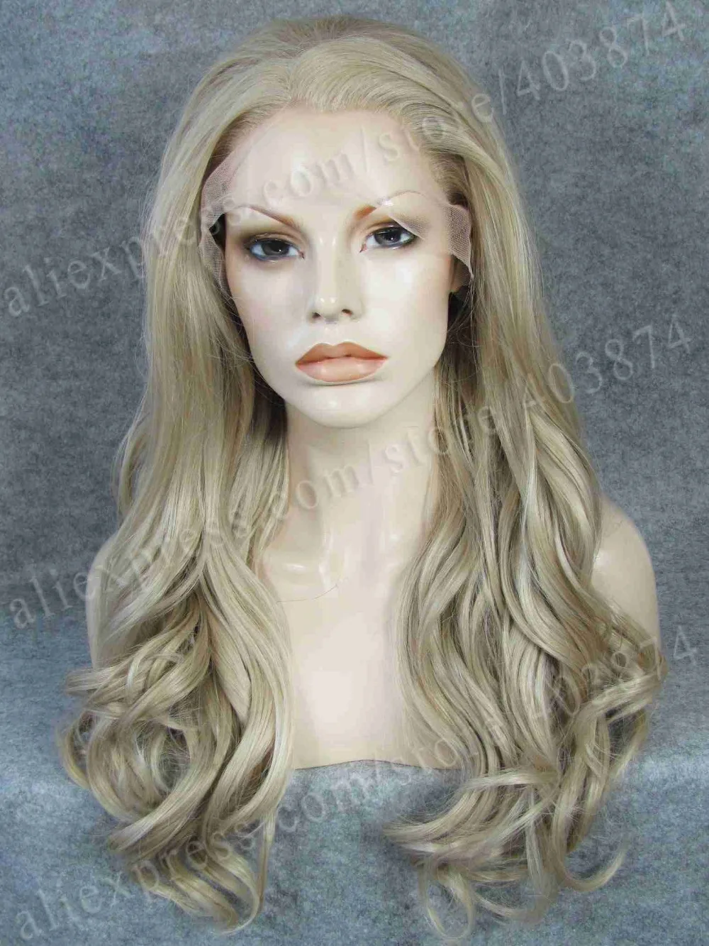 Ash Blonde Wig 26