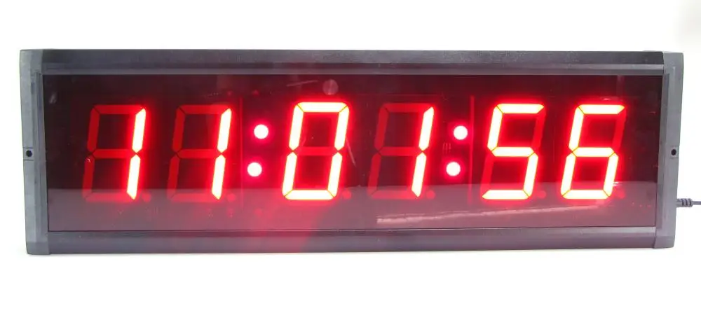 FedEx " 6 цифр электронный счетчик светодиодные часы с функцией обратного отсчета