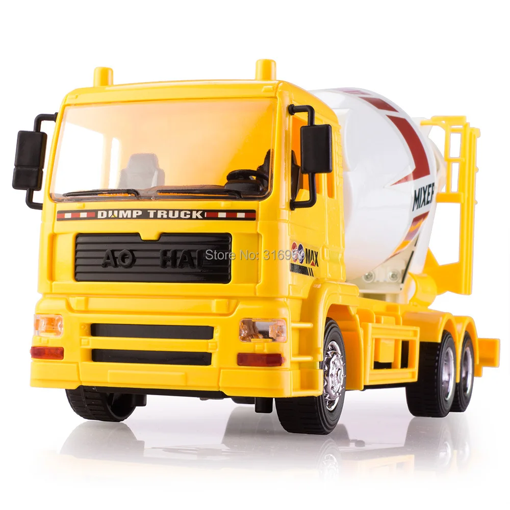 

RC Truck Cement Mixer 7CH Project Team Cement Mixer 6 wheel Agitator Truck Engineering Carrier Vehicle electronic toys