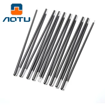 

2pcs/set outdoor tent Rod Tent pole Camping aluminum alloy tent rod 8.5mm High-Strength tent support poles tent accessories
