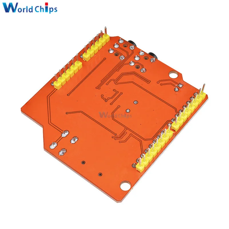 VS1053 VS1053B стерео аудио mp3-плеер щит декодирование Плата развития Модуль с TF слот для карты для Arduino UNO R3 One