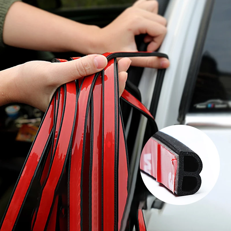 Car Door Seal Strips Stickers Trunk Soundproofing Waterproof Sealing