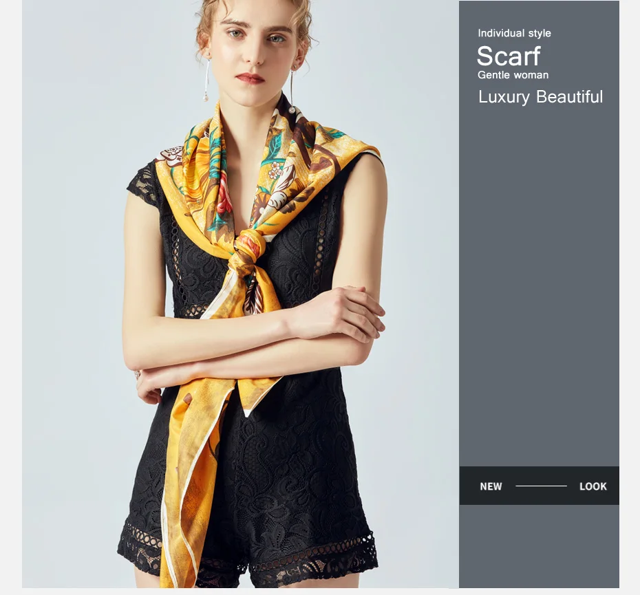6 brand scarf