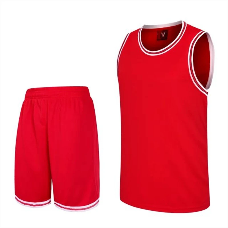 Cheap Mens Basketball Jersey Sets breathable College Sport Team Basketball T Shirt Sleeveless