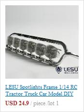 LESU металлический задний светильник для HN700 RC 1/14 тягач автомобиль Tmy TH02312