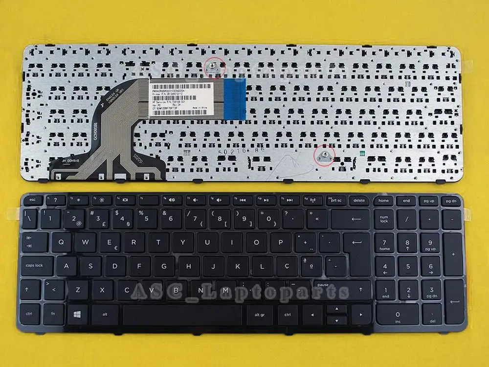 PO португальский Teclado клавиатура для HP Pavilion 15E 15N 15T 15-N 15-E 15-N100 15T-E000 15T-N100 15-e087sr