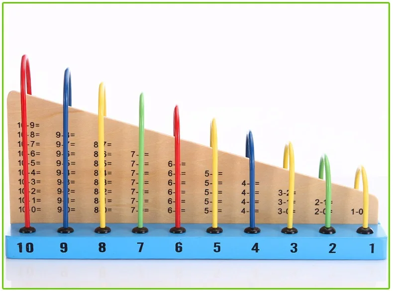 Детские развивающие игрушки деревянные счеты счетная рама для детей Раннее Обучение Математика школа рассчитать учебные средства инструменты высшего качества