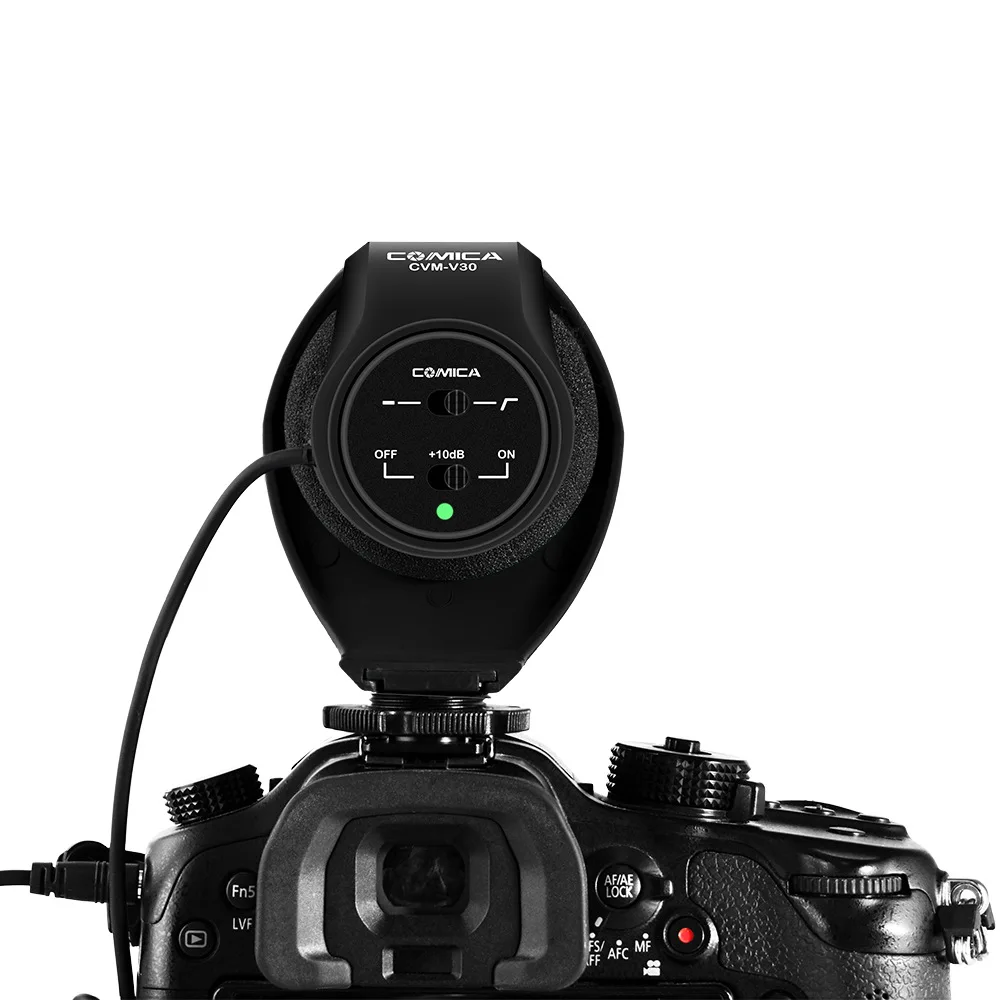 Commlite CVM-V30 камера Супер-кардиоидный направленный интервью видеоконференции микрофон Микрофон для Nikon Canon DSLR dv-видеокамеры