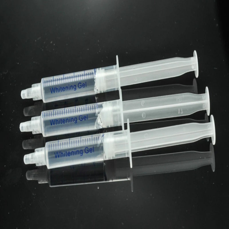 

5ml *5 Pieces Free shipping Professional 44% Carbamide Peroxide Teeth Whitening Gel