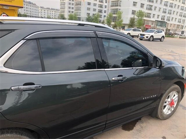 Для Chevrolet Equinox Пластиковый оконный козырек вентиляционные шторы Защита от солнца и дождя для Equinox авто аксессуары 4 шт./компл