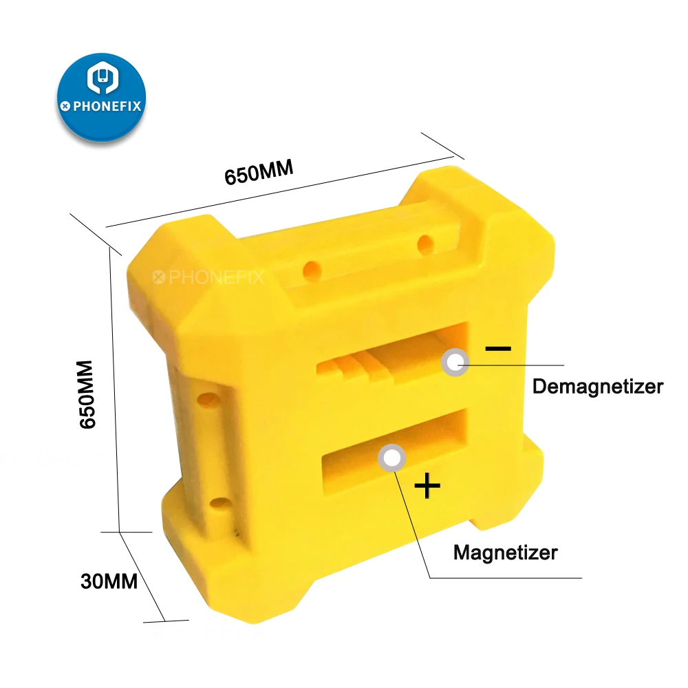 Желтый намагничатель отвертка размагничиватель Магнитный размагничиватель pick Up Ручной инструмент намагничать или размагничивать винт-советы водителя