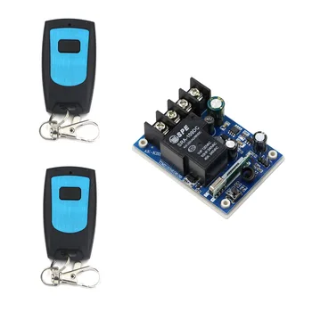 

Wireless 40A Relay Remote Control Switches Remote Switch 1CH Receiver One Button Transmitter Waterproof Remote Controller