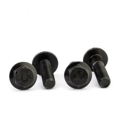 4pcs M10 carbon steel flange hex head bolt Hex screws high quality bolts 25mm-45mm length | Обустройство дома