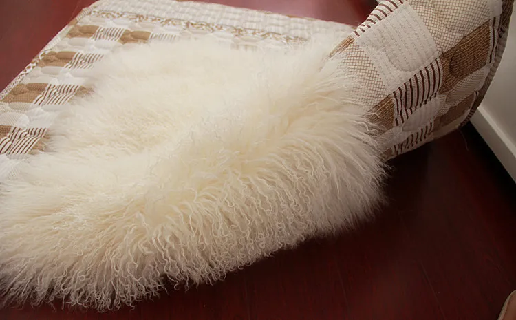 tibet sheep fur rug carpet mattress (6)