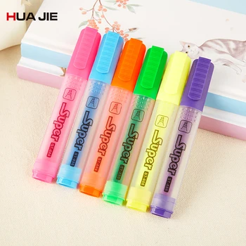 

Colorful Highlighters 12Pcs Student Candy Color Mark Pen School Stationery Fluorescent Highlighter Pen Office Supplies ST-886