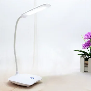 

IVYSHION LED Desks Table Lamp 1.5W 35*10*13cm USB Rechargeable Table Lamp 3 Modes Adjustable LED Desk Lamps 4 Color Table Light