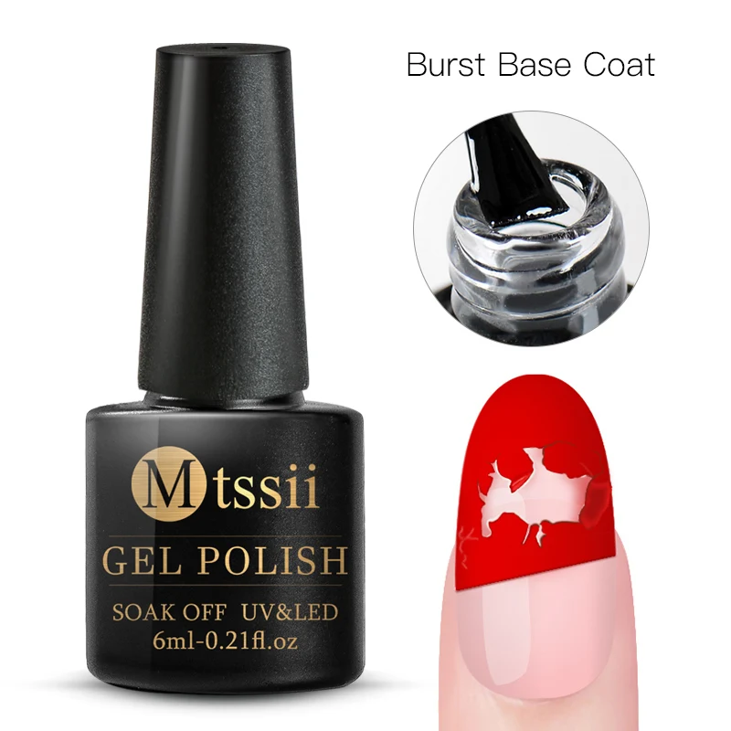 Mtssii 7ml Color Nail Gel Polish Manicure Semi Permanent Base Top Coat UV LED Nails Gel Varnish Soak Off Nail Art Manicure Gel - Color: S04063
