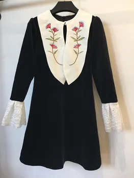 

2019 Mini Dress Elegant Full Sexy Turn-Down Collar Celebrity Women Night Club Fashion Body con Zippers Party Dresses Wholesale