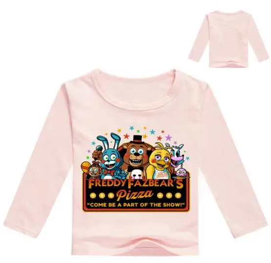 Autumn 2020 Five Night At cartoon long Shirt Toddler Autumn Sweatshirt Baby Boy Long Sleeve Tops Girls T Shirt Autumn 2020 Five Night At cartoon long Shirt Toddler Autumn Sweatshirt Baby Boy Long Sleeve Tops Girls T Shirt