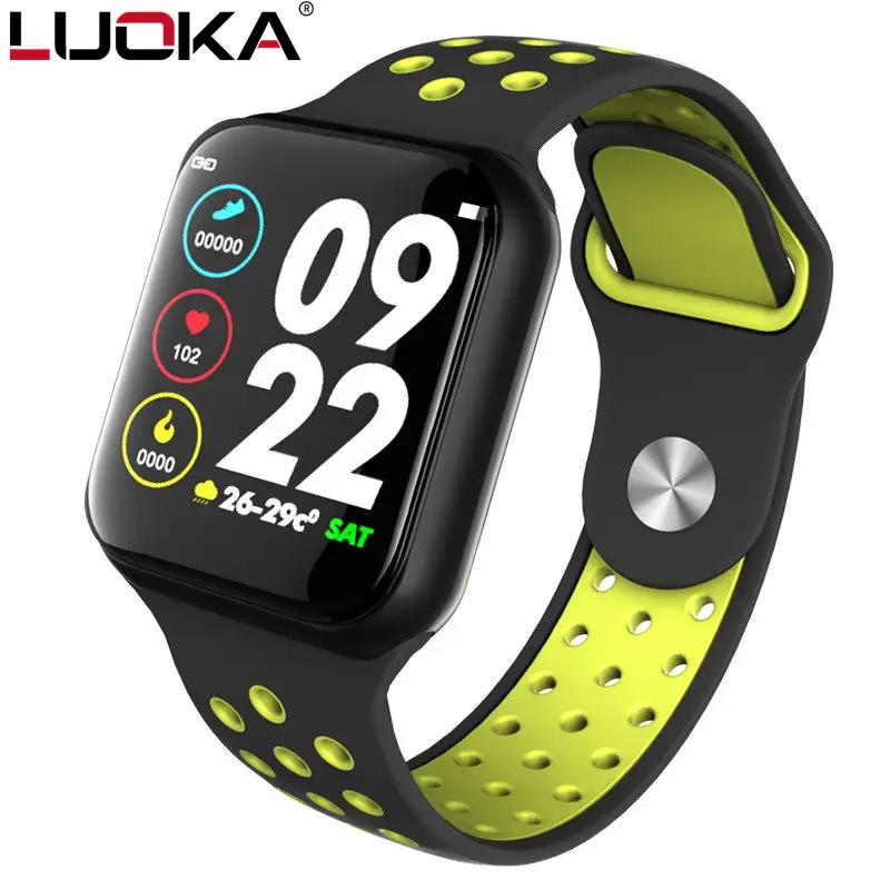 Billig LUOKA F8 Sport Smart Uhr IP67 Wasserdichte 15 tage lange standby Herz rate blutdruck Smartwatch Unterstützung IOS Android PK s226
