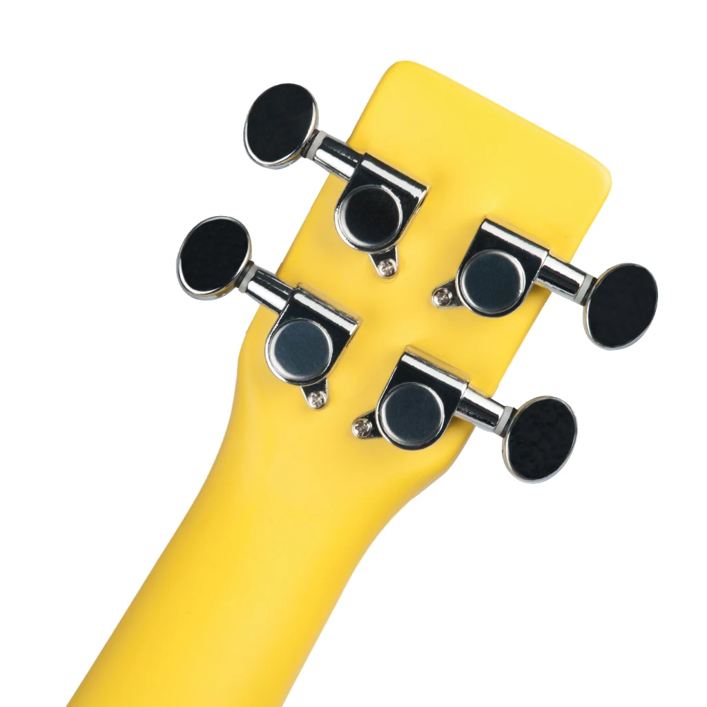 2" Okoume электрический набор укулеле W/Gig Bag 3,5 мм аудио кабель тихий Электрический Укулеле сопрано Уке-желтый