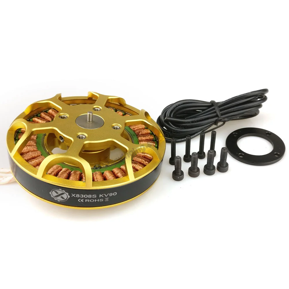 X8308S Brushless Motor High Power High Loading Motor for Large Hexacopter Octocopter Agricultural Drone HLY W9225
