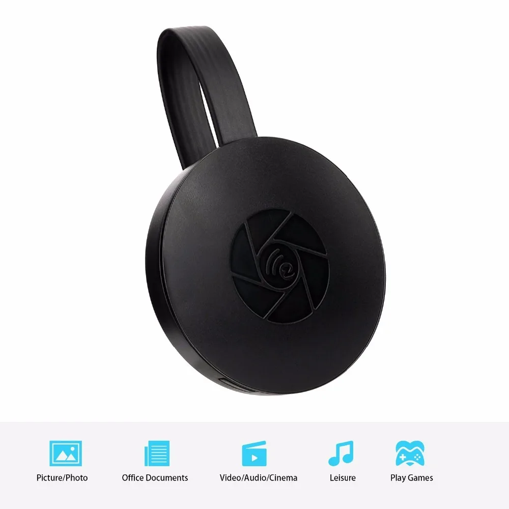 

Portable Wireless WIFI Display Dongle Receiver 1080P HDMI Miracast for iOS iPhone iPad/Mac/Android Smartphones Free Shipping