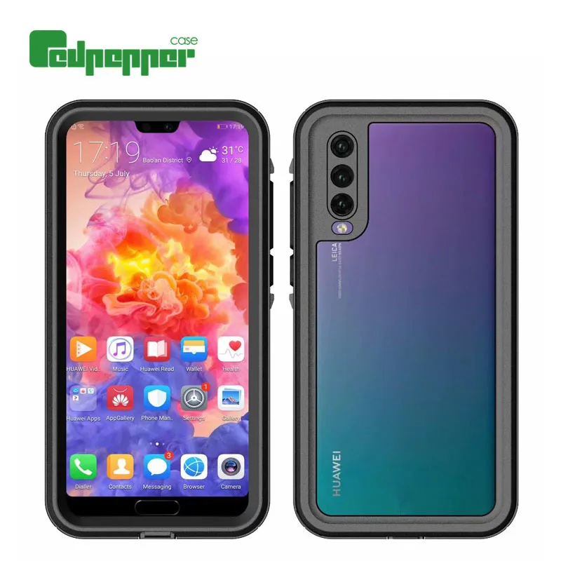 100% 2 метра глубина водонепроницаемый чехол для huawei P20 Pro наружная печать Дайвинг