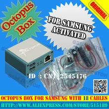 Последняя версия Octopus Box для Samsung flash чтения/записи GDFS IMEI ремонт EFS сети для S5(Packge с 18 кабель