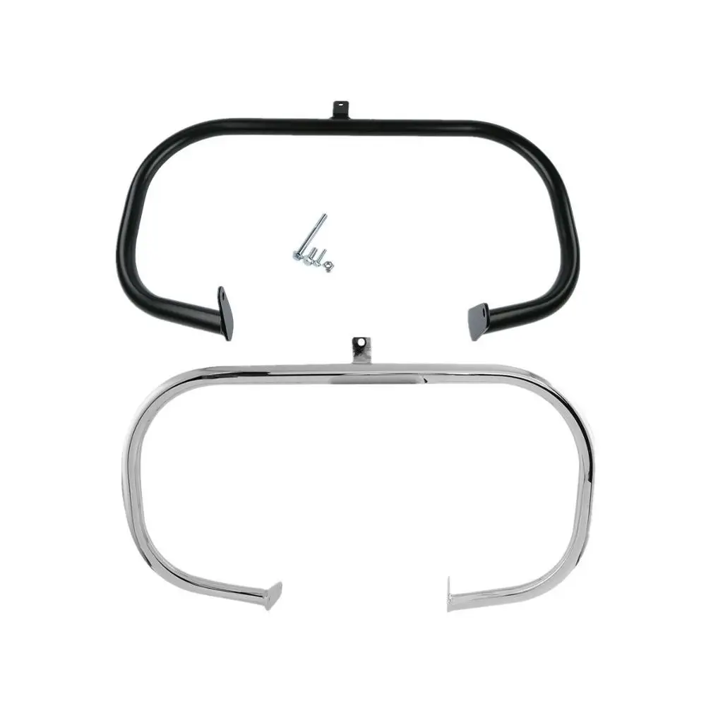 

Motorcycle Engine Guard Highway Crash Bar For Honda Shadow Aero VT400 VT750C 2004-2011 Black/Chrome