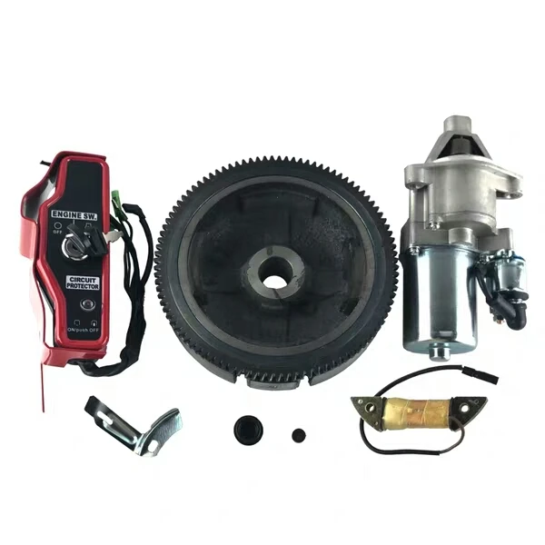 5 кВт электрический пусковой Набор для HONDA GX340 GX390 E * 5500 6500 6.5KW генератор стартовый